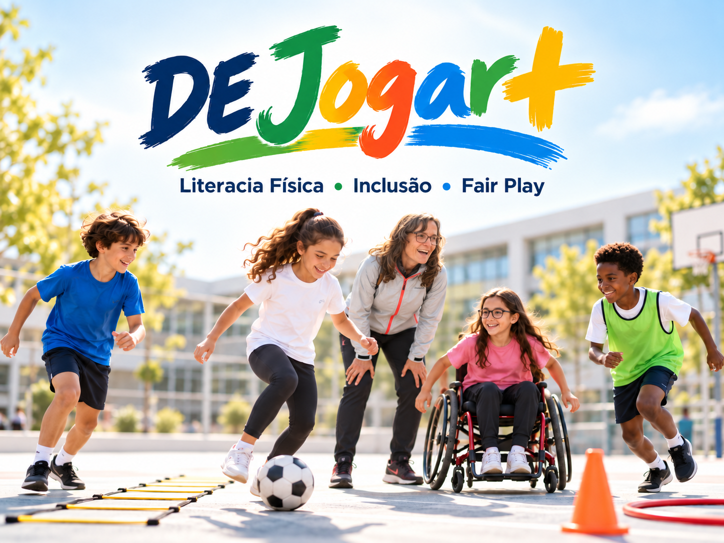 Desporto Inclusivo no Pátio Escolar